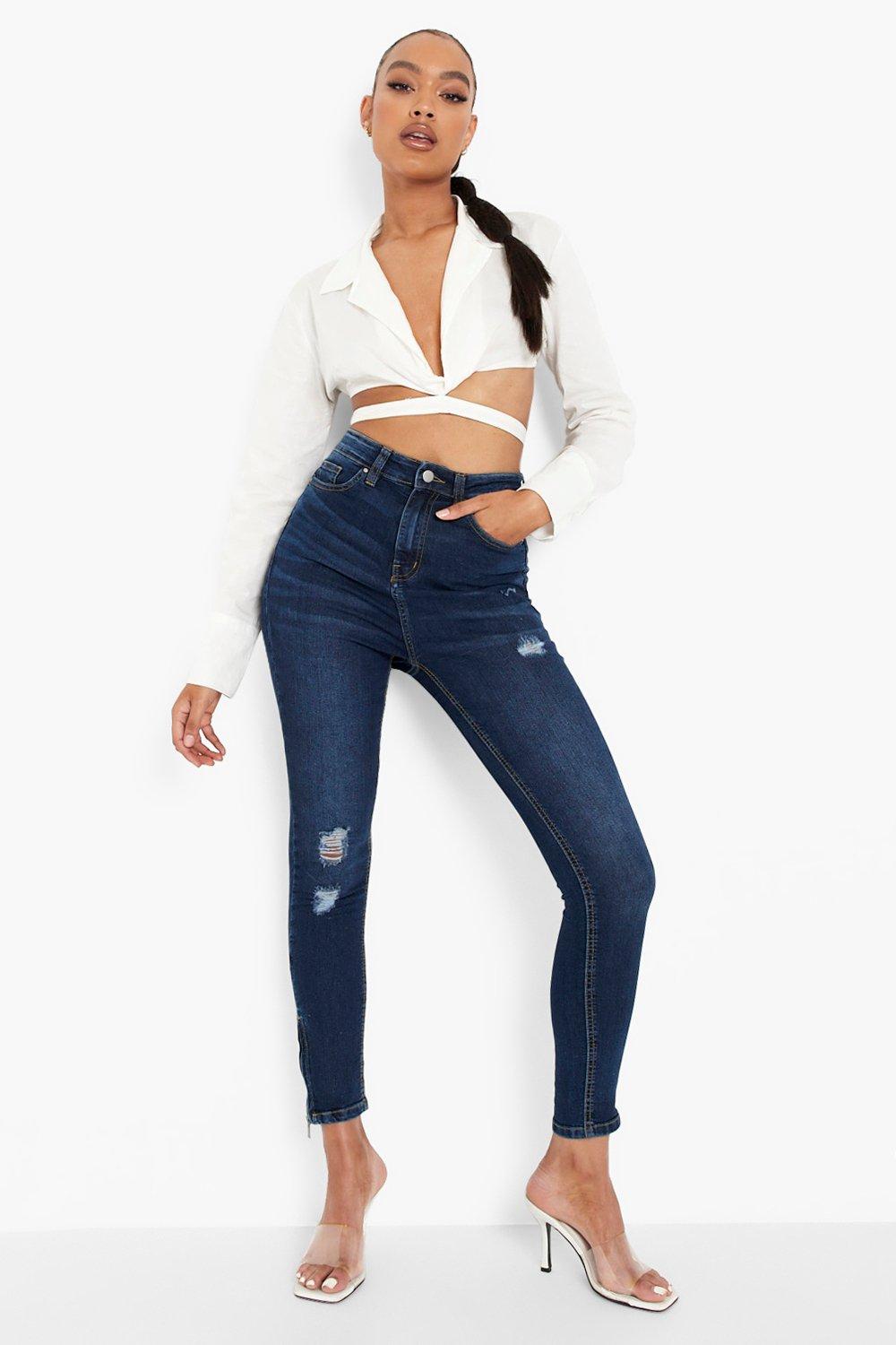 Jeans for hot sale skinny ankles